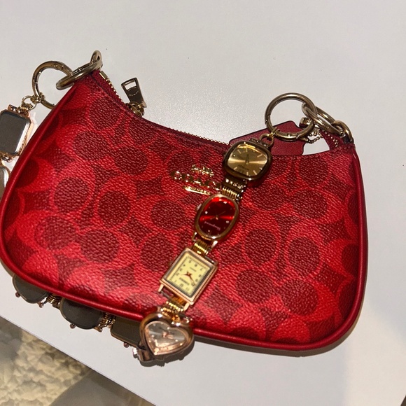 Coach Handbags - Teri Mini Crossbody Bag In Signature Canvas